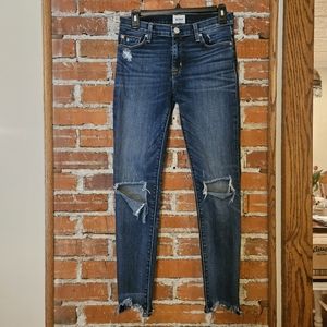 Hudson Nico Mid-Rise Super Skinny Ankle